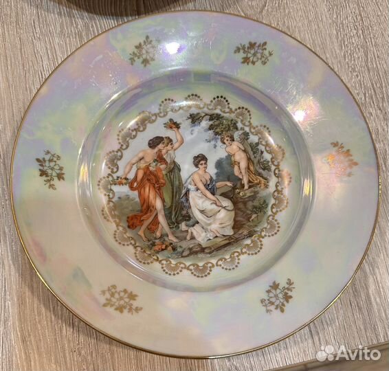 Фарфоровые тарелки гдр