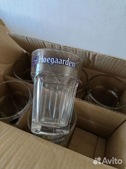 Пивные бокалы Hoegaarden