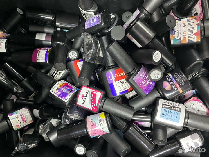 Гель лаки новые разные марки и цвета от 10шт