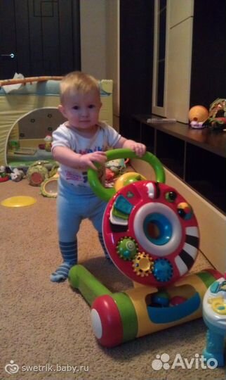 Прокат. Бесплатная доставка. Ходунки толкатель ELC