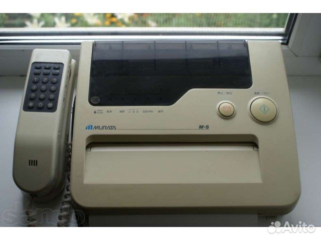 Японский телефон-факс Murata