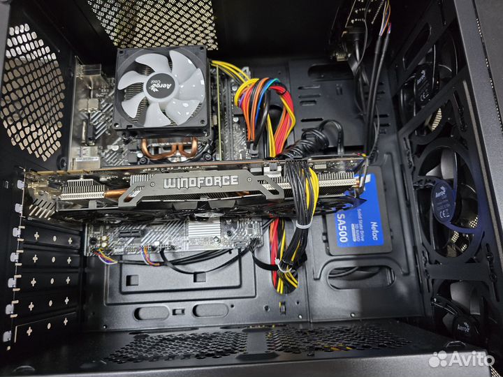 Игровой системный блок Core i3 10105, GTX1070