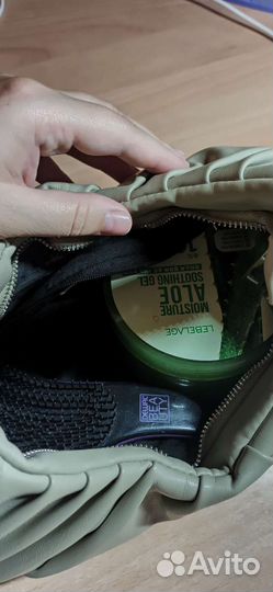 Cумка багет оливкового цвета