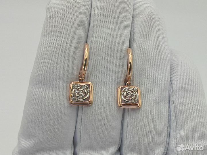Пара серёг 585 пробы. Рассрочка