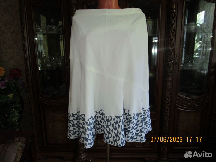 Костюм тройка женский летний белый р52