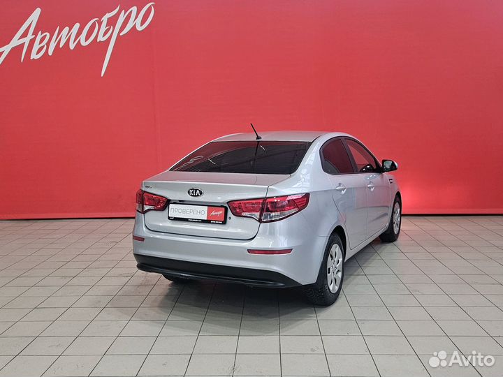 Kia Rio 1.6 МТ, 2015, 182 000 км