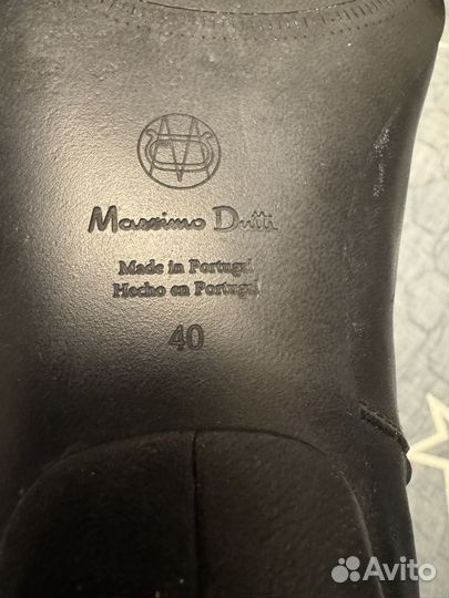 Полусапоги весна 40 Massimo Dutti