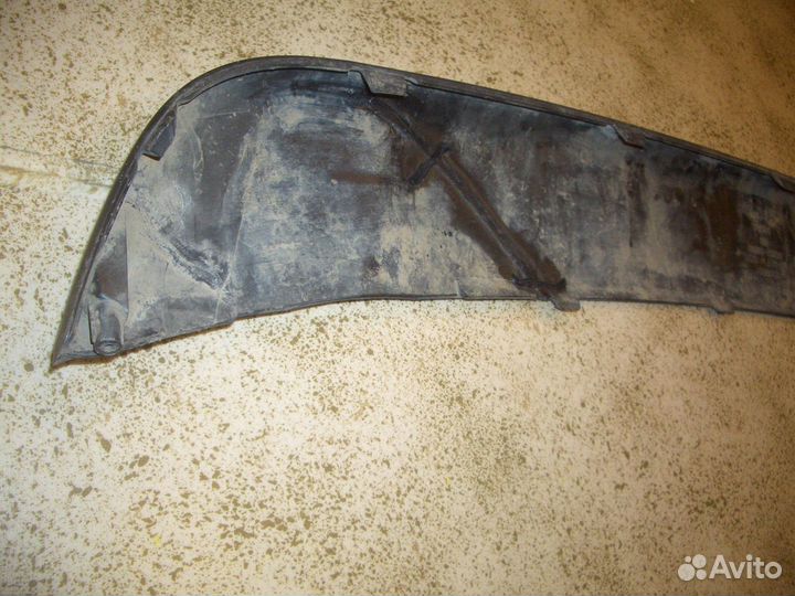 Накладка заднего бампера Киа Соренто Прайм с14