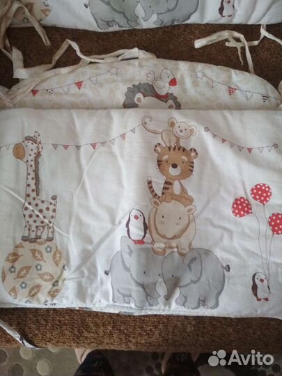 Бортики в детскую кроватку