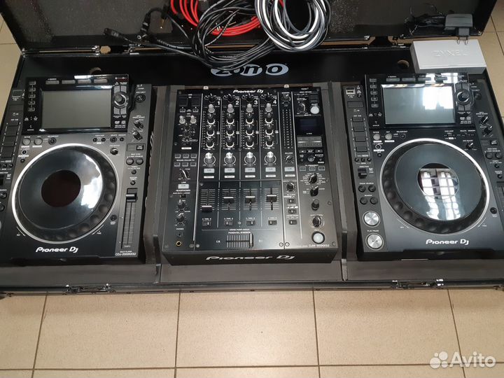 Комплект Pioneer CDJ 2000 NSX2 2шт и DJM 900NSX2