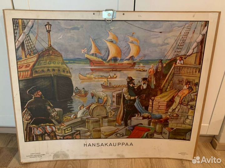 Обучающие картины, винтажные