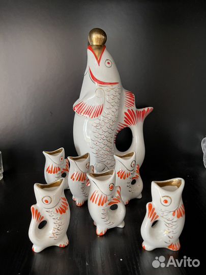 Набор контячный Рыбки сср