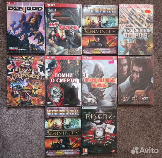 Dvd диски игры