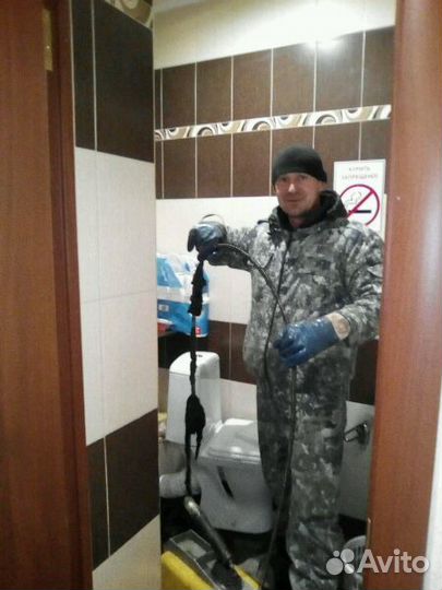 Прочистка засора канализации. Сантехник. Услуги