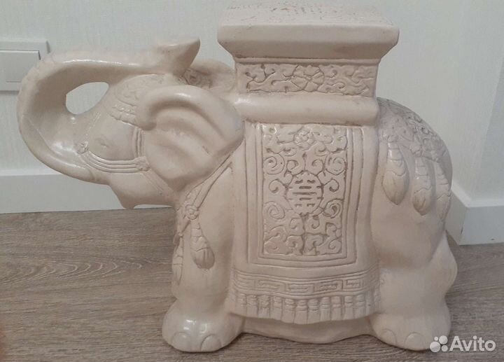 Слон интерьерный. напольный. Подставка под кашпо