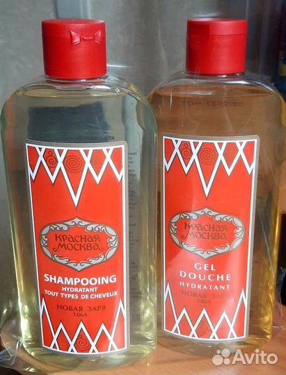 Гель для душа и шампунь Красная Москва