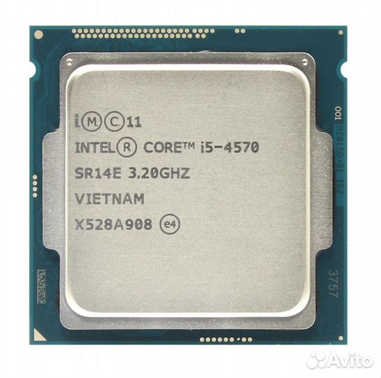 Процессор Intel Core i5-4570 SR14E 3.20 GHz