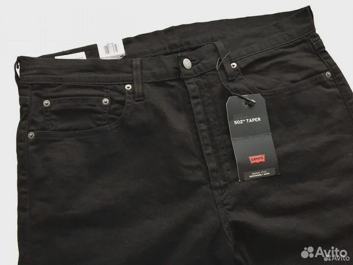 Джинсы мужские Levis 502 W32,W34,W40 original new