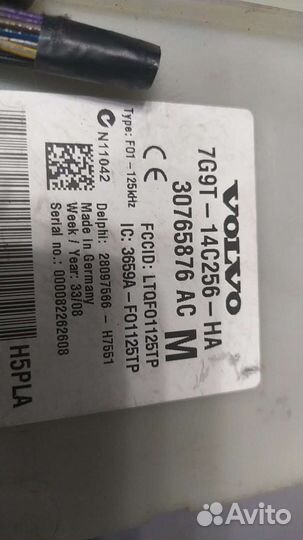 Блок комфорта Volvo S80 30765876AC