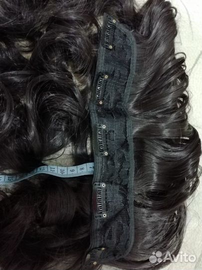 Волосы на клипсах
