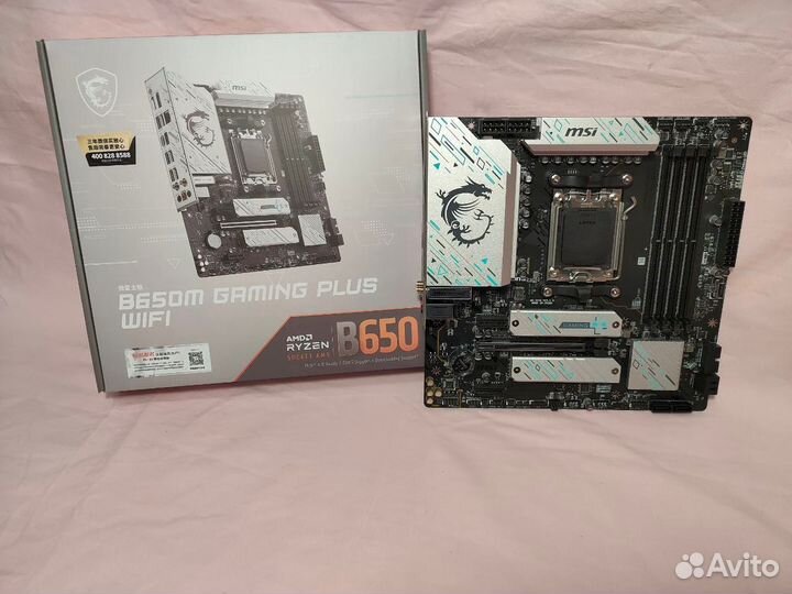 Мат. плата MSI B650M gaming plus wifi новая