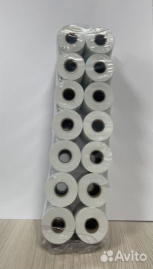 Чековая лента 57 - 15 м (спайка 14 роликов)