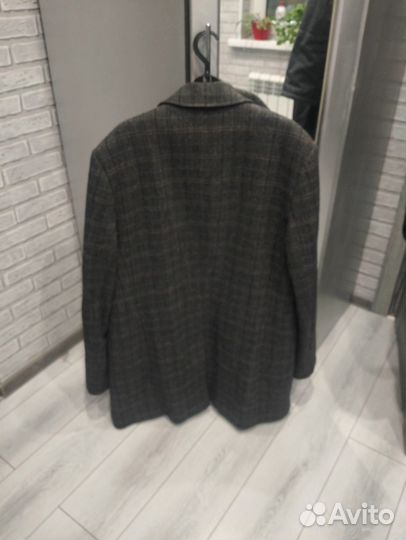 Мужское зимнее пальто, (шерсть)