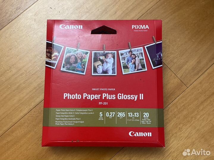 Фотобумага Canon Plus Glossy II PP-201