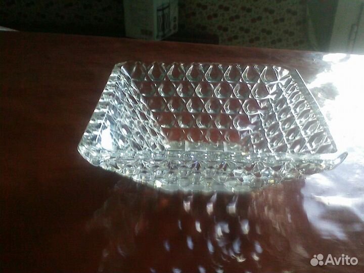 Салатник хрустальный