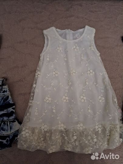 Платье для девочки 92