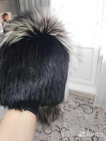 Шапка зимняя меховая женская
