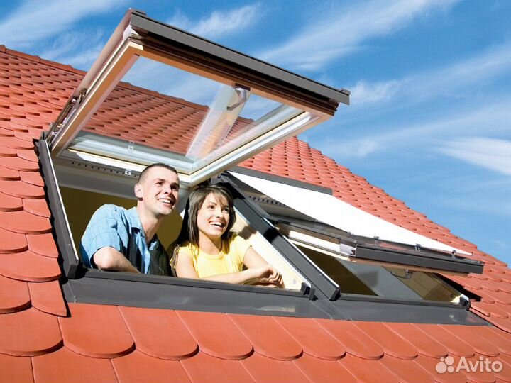 Мансардные окна с окладом