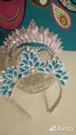 Праздничная корона- ободок для девочки