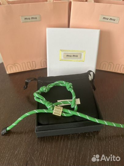 Браслеты Miu miu Наличие