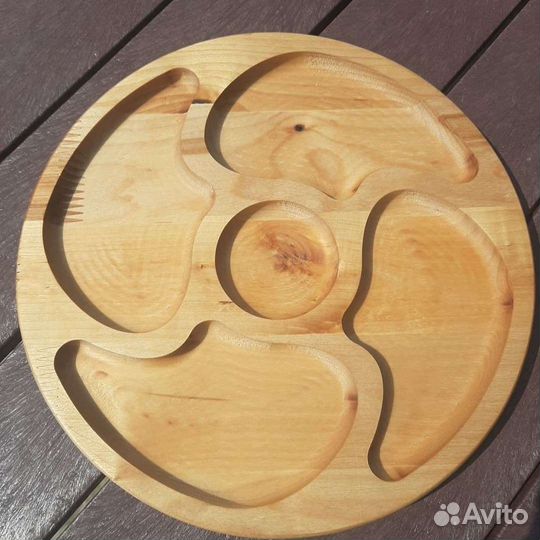 Менажница из дерева