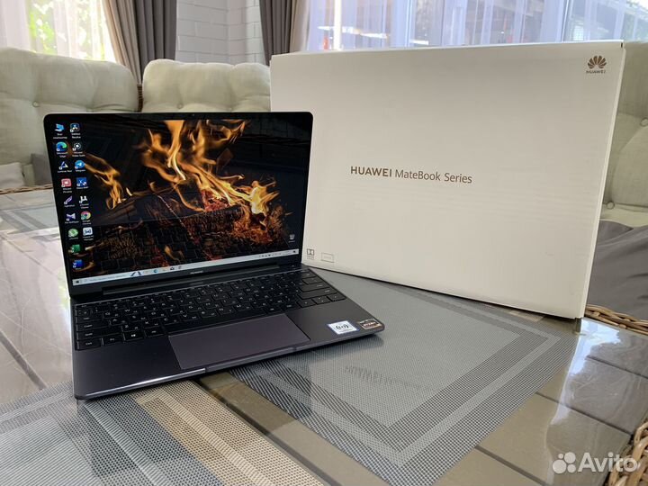 2K экран Huawei matebook 13