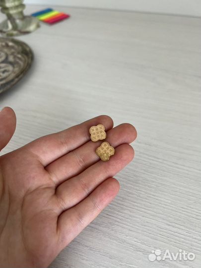 Серьги louis vuitton