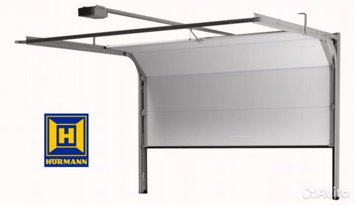 Секционные ворота Hormann (Херман) 2,75 на 2,124