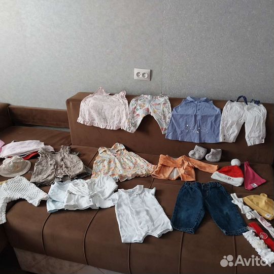 Вещи пакетом на девочку от 0 до 1 года бесплатно