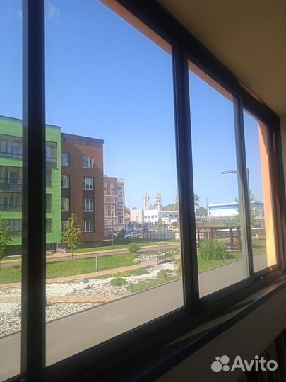 Оконный блок для лоджии алюминиевный