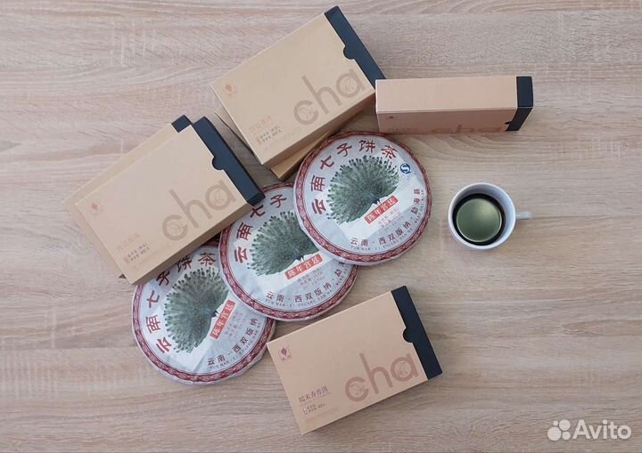 Китайский чай. Пуэр чёрный