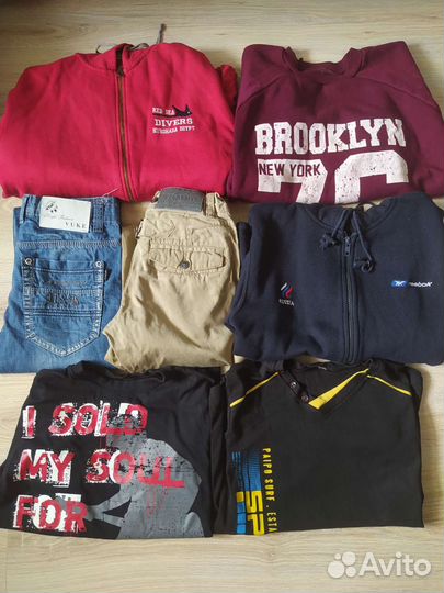 Пакет вещей на мальчика 134-146