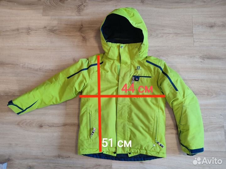 Куртка горнолыжна Salomon, рост 128, 8 лет