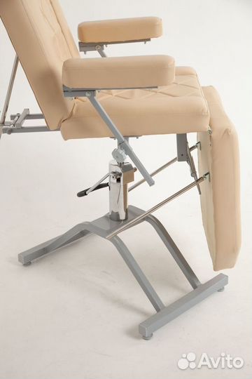 Косметологическое кресло кушетка на гидравлике