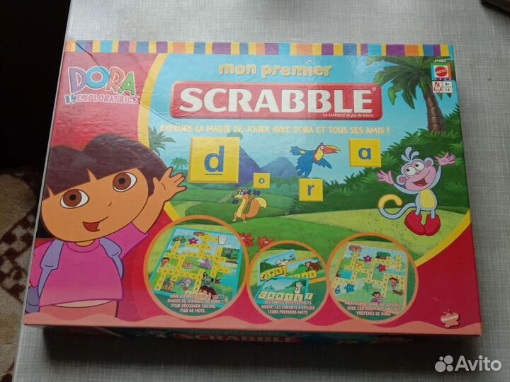 Настольная детская игра на французском