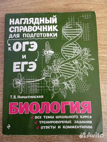 Справочник для подготовки к огэ и егэ. Никитинская