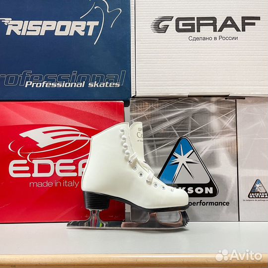 Коньки фигурные graf coral