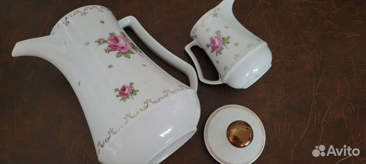 Сервиз роза ГДР(частями)