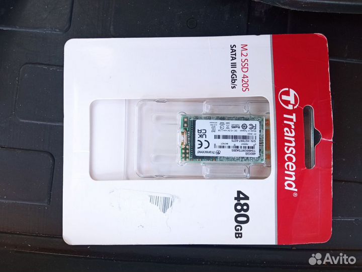 SSD диск Transcend M.2 2242 MTS420 480Gb sata-III