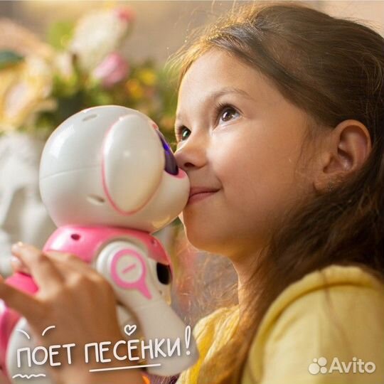 Робот-собака «Чаппи», русское озвучивание, световы